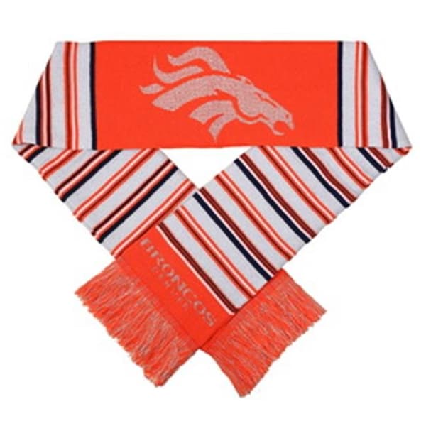 Forever Collectibles Denver Broncos Glitter Stripe Scarf 8934512462 - main